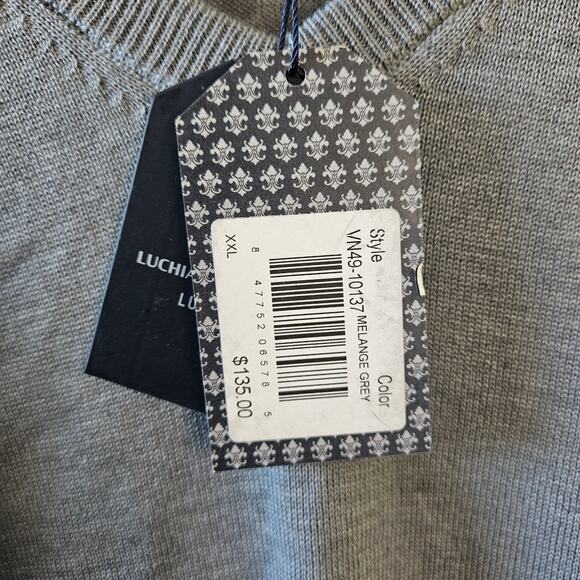 Luchiano Visconti Gray Sweater XXL - Picture 4 of 7